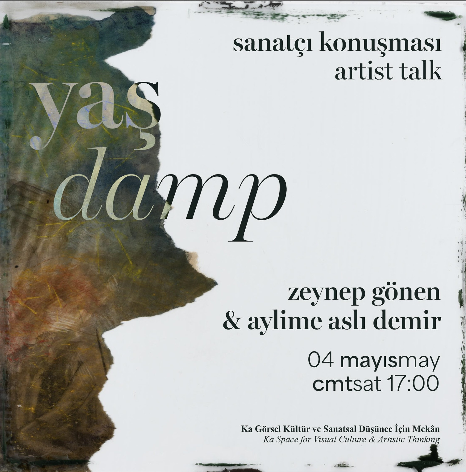 Zeynep Gönen’s “Damp” exhibition closing set for tomorrow | Kaos GL - News Portal for LGBTI+