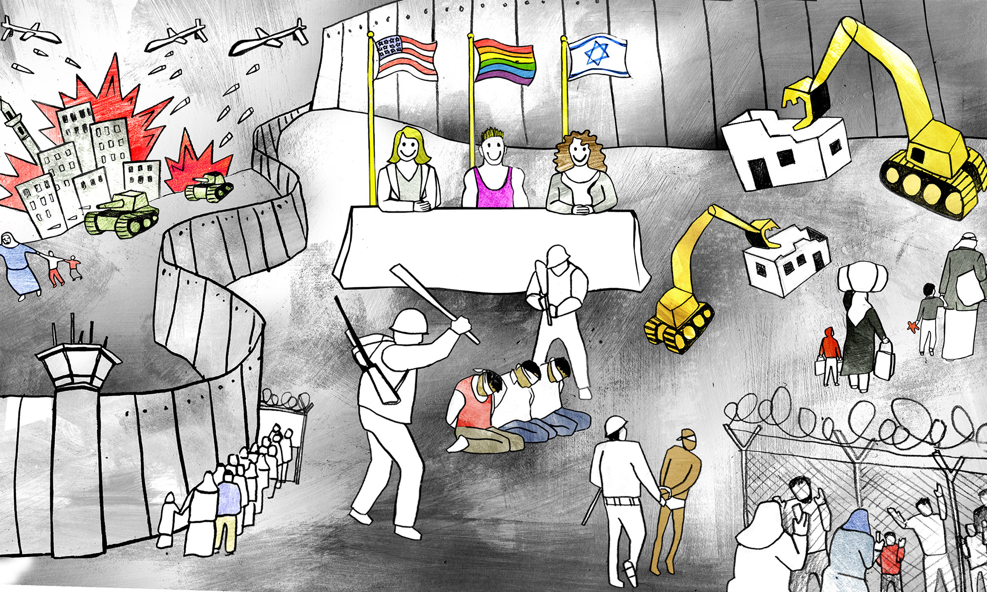 Filistin için Kuir Sinema dayanışma gösterimi izlenimleri | Kaos GL - LGBTİ+ Haber Portalı Gökkuşağı Forumu Köşe Yazısı