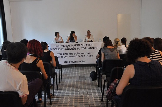 ‘Meclis toplanana kadar kadın cinayetlerine karşı sokaktayız!’ | Kaos GL - LGBTİ+ Haber Portalı Haber