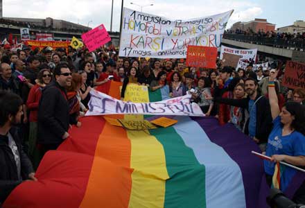 1 Mayıs'ta Ankara'da Gökkuşağı | Kaos GL - LGBTİ+ Haber Portalı Haber