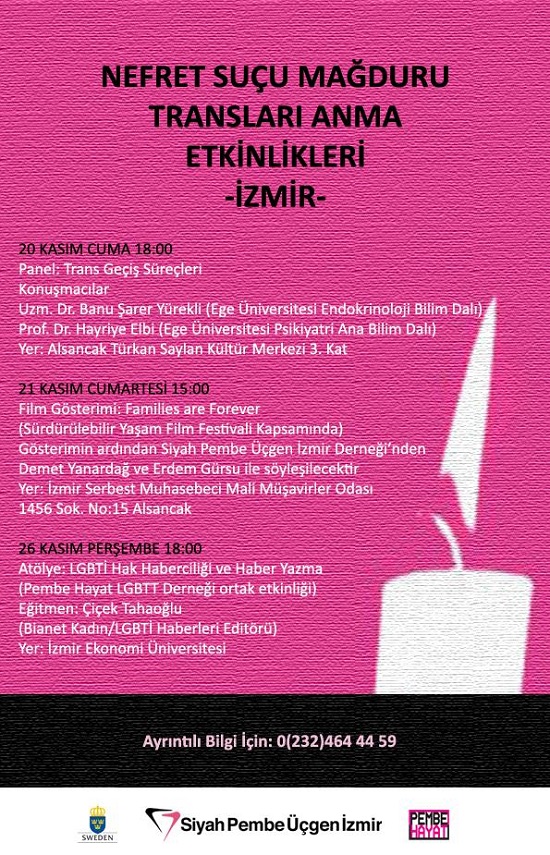 İzmir’de nefret suçu etkinlikleri yapılacak Kaos GL - LGBTİ+ Haber Portalı