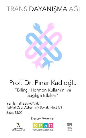 Trans Dayanışma Ağı’ndan Hormon Paneli ve Tanışma Partisi Kaos GL - LGBTİ+ Haber Portalı