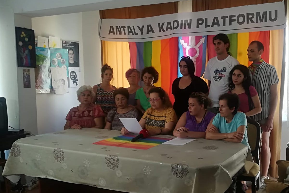 Antalya Women’s Platform: Governorate violates human rights by banning Pride Kaos GL - News Portal for LGBTI+