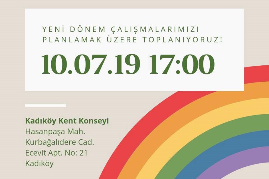 İstanbul Kadıköy Kent Konseyi LGBTİ+ Meclisi toplanıyor | Kaos GL - LGBTİ+ Haber Portalı