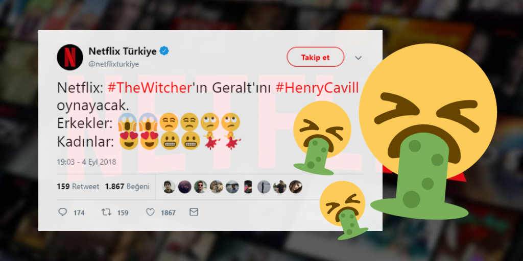 Heteronormative post from Netflix Turkey | Kaos GL - News Portal for LGBTI+ News