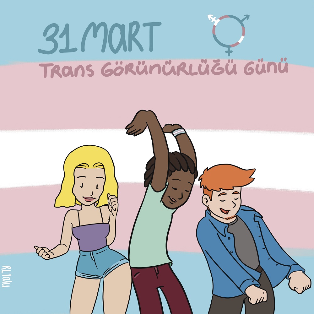 Arel Talu'dan 31 Mart çizimi | Kaos GL - LGBTİ+ Haber Portalı Gökkuşağı Forumu Köşe Yazısı