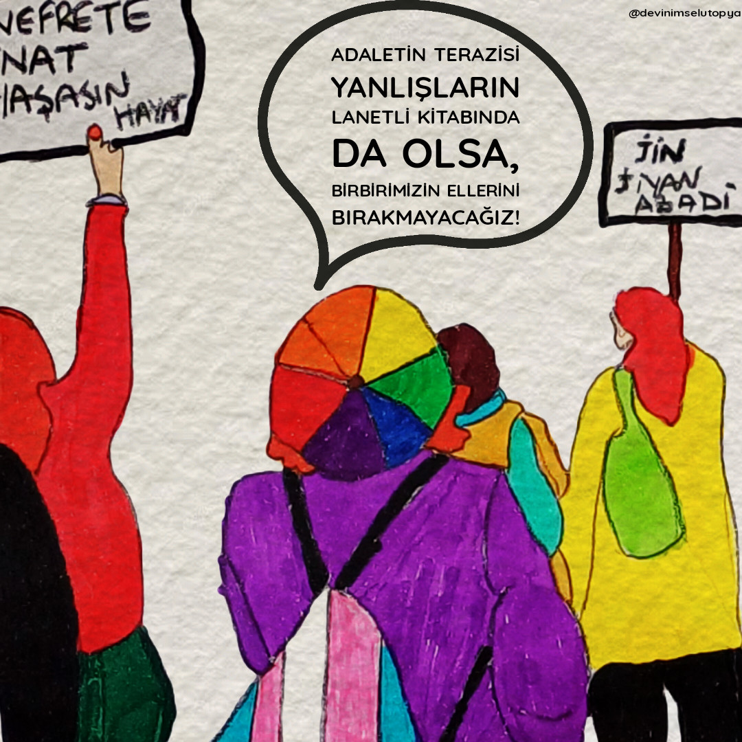 Birbirimizin ellerini bırakmayacağız | Kaos GL - LGBTİ+ Haber Portalı Gökkuşağı Forumu Köşe Yazısı