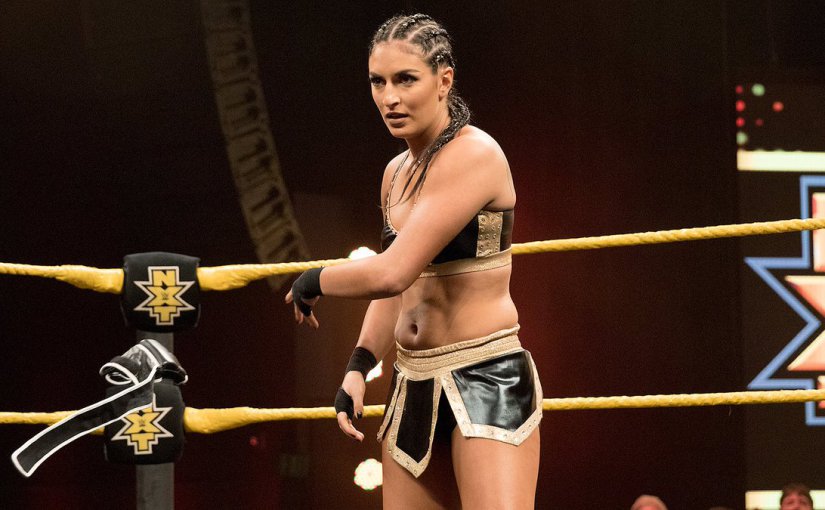 WWE’nin ilk açık kimlikli lezbiyen güreşçisi: Sonya Deville.